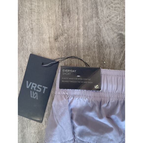 VRST Everyday Shorts Mens XL Purple Stone 5 Inch UV Stretch Swim Lined New - Picture 5 of 7